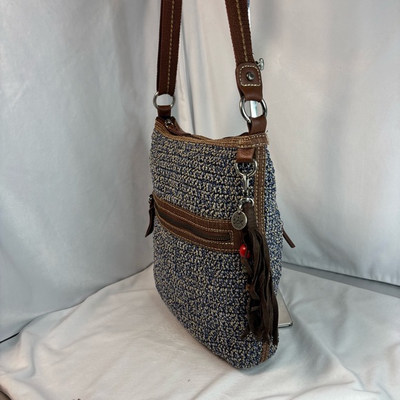 THE SAK "LUCIA CROCHET" Crossbody Purse W/ Adjustable Strap - Picture 6 of 14